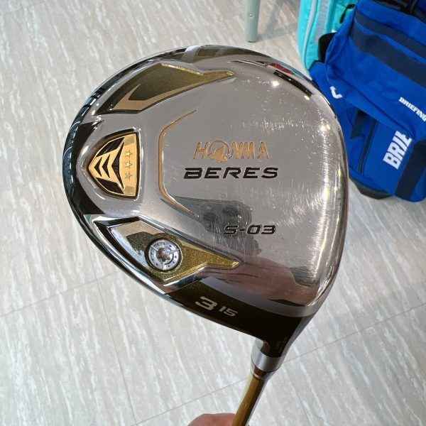 (二手)HONMA BERES S-03 三顆星 三號木 1/240081