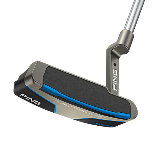 2025 PING SCOTTSDALE ANSER 採用跟趾配重設計 兼顧穩定性容錯性和精準度 背部凹槽帶有單一瞄準線