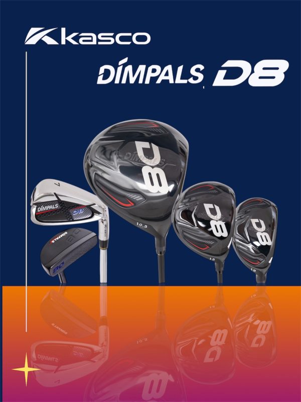 (全新)Kasco 男士套桿組 D8
