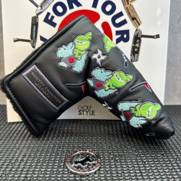 Scotty Cameron Wasabi Ninja Putter Head Cover Golf Studio Design limited Japan