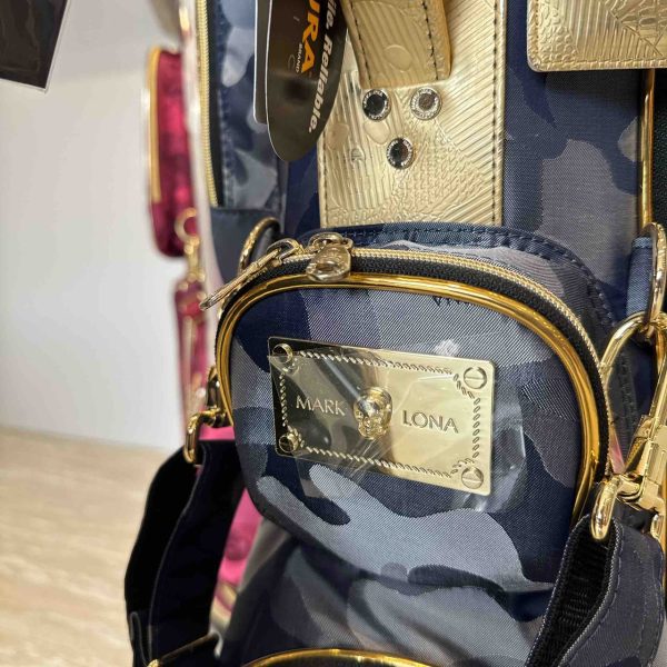 MARK & LONA Gauge 耀金藍彩高爾夫球袋