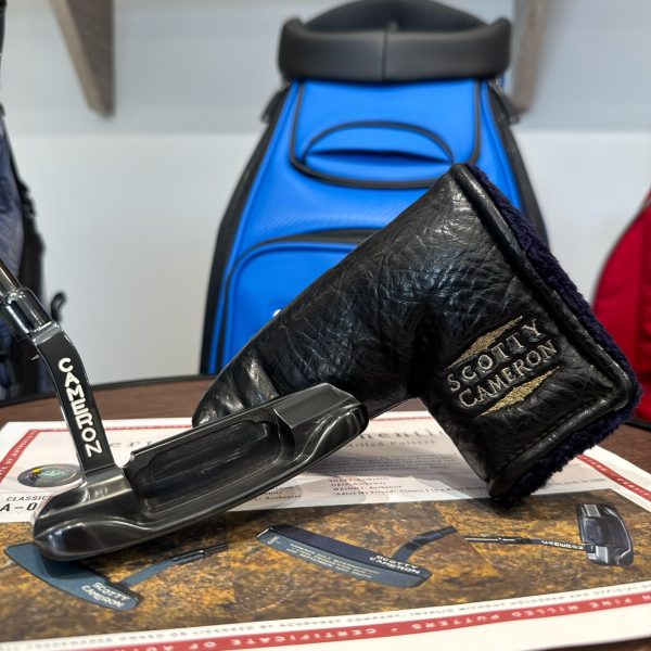 Scotty Cameron Tour “Adios My Friend” Classic Black Oxide Finish Putter