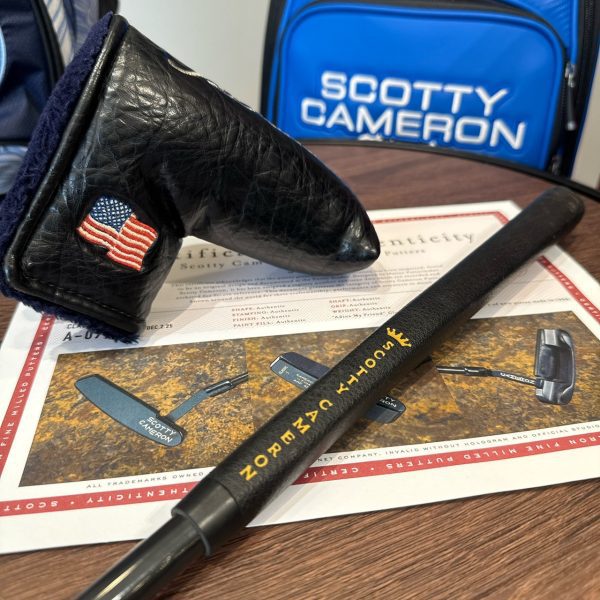 Scotty Cameron Tour “Adios My Friend” Classic Black Oxide Finish Putter
