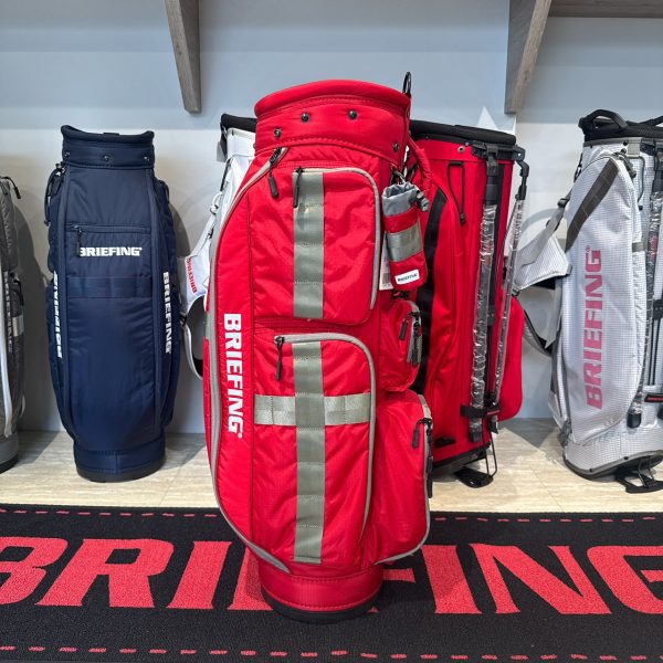(全新)BRIEFING GOLF Carry Bag RED