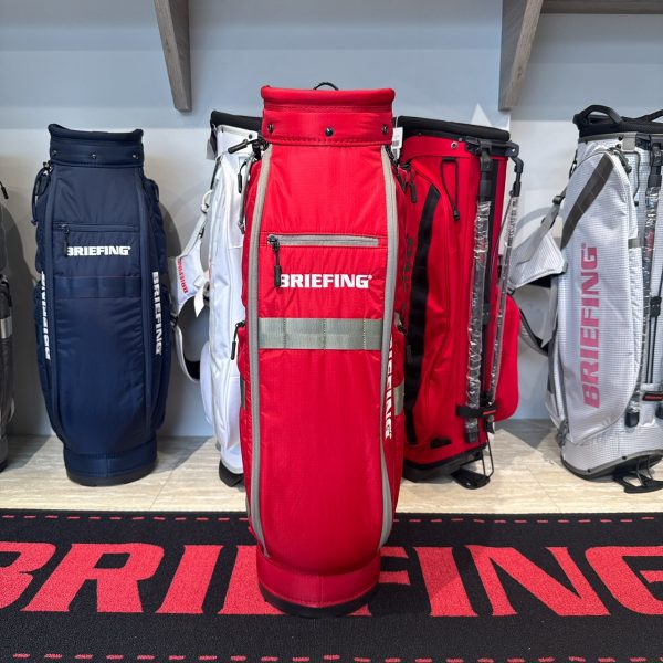 (全新)BRIEFING GOLF Carry Bag RED