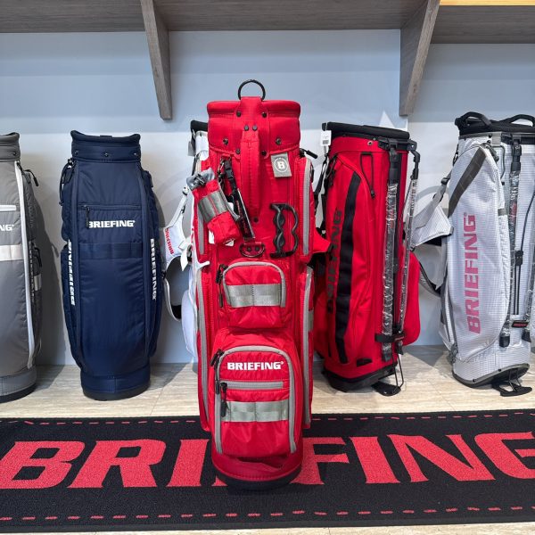 (全新)BRIEFING GOLF Carry Bag RED