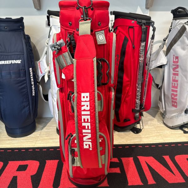 (全新)BRIEFING GOLF Carry Bag RED