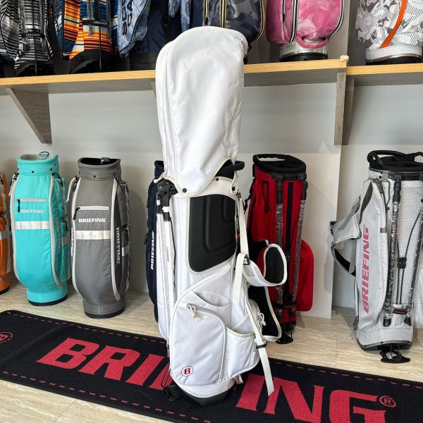 (全新) BRIEFING Stand Bag Holiday White