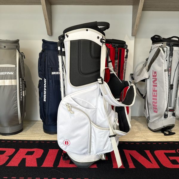 (全新) BRIEFING Stand Bag Holiday White