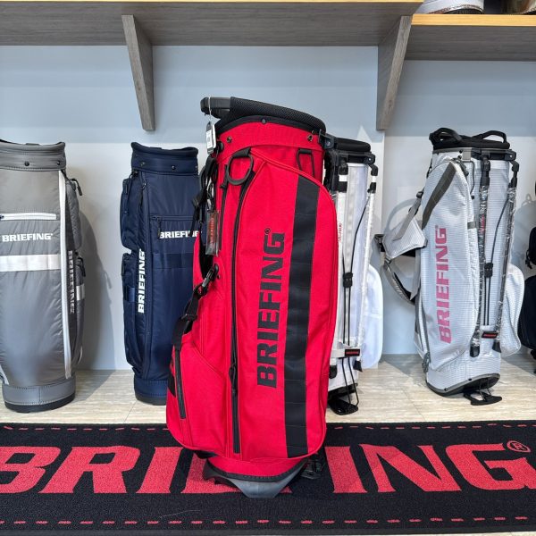 (全新) BRIEFING Stand Bag Holiday RED