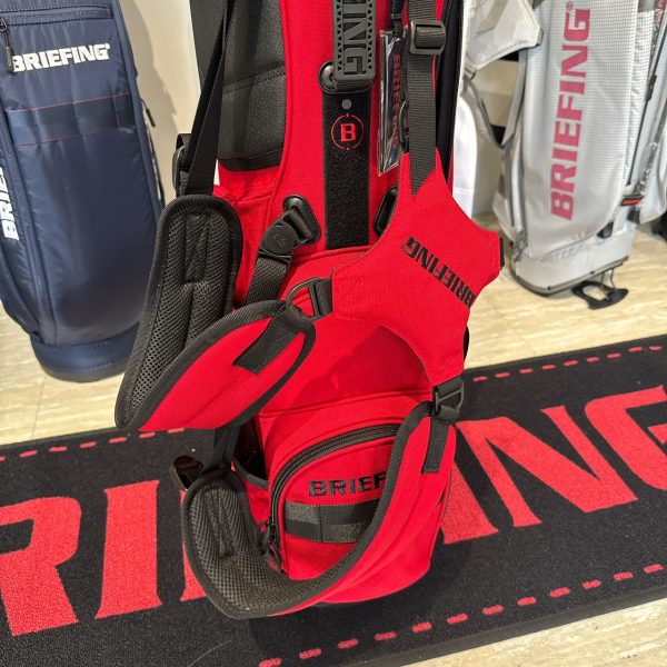 (全新) BRIEFING Stand Bag Holiday RED