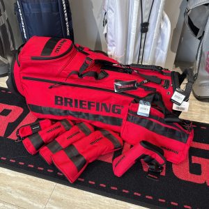 (全新) BRIEFING Stand Bag Holiday RED