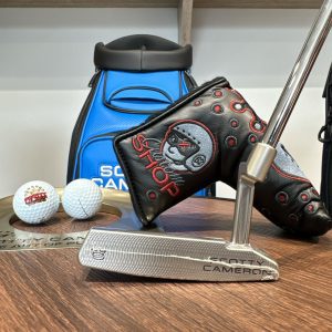 Scotty Cameron Super Newport 2+ in SSS with a Custom Shop stamp