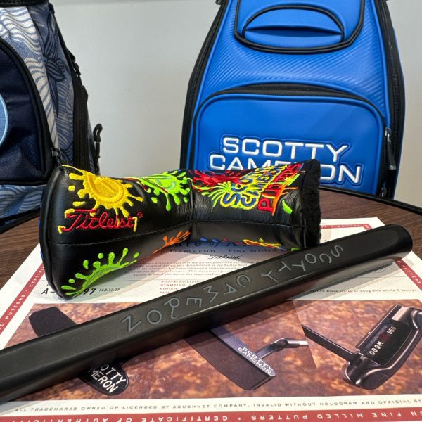 Scotty Cameron Tour Carbon Masterful 009 Brushed Black Finish Circle T Putter