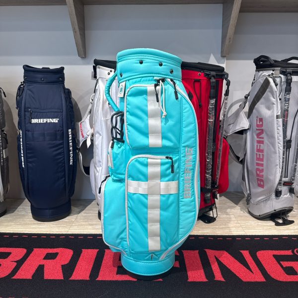 (全新)BRIEFING GOLF Carry Bag Lake Blue