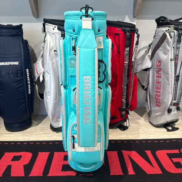 (全新)BRIEFING GOLF Carry Bag Lake Blue