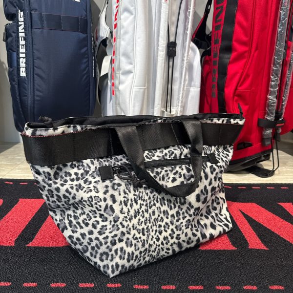 (全新) BRIEFING 豹紋托特包